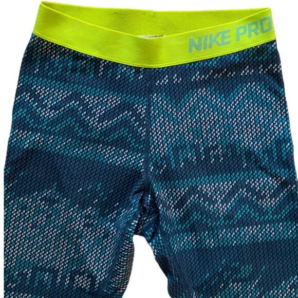 Nike Pro Athletic Gym Leggings - Picture 3 of 4